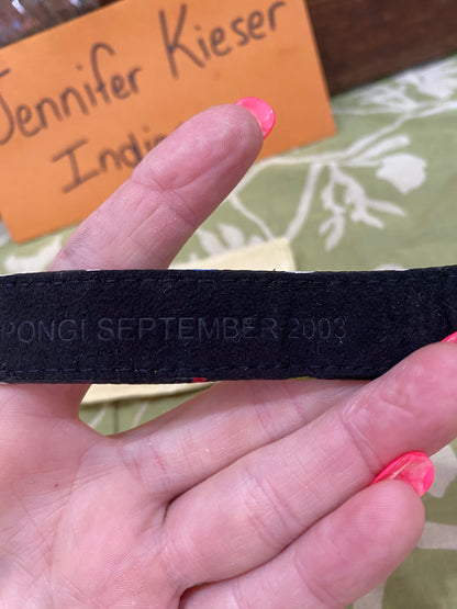 Multicolored Monogram Roppongi/VIP Snap Bracelet