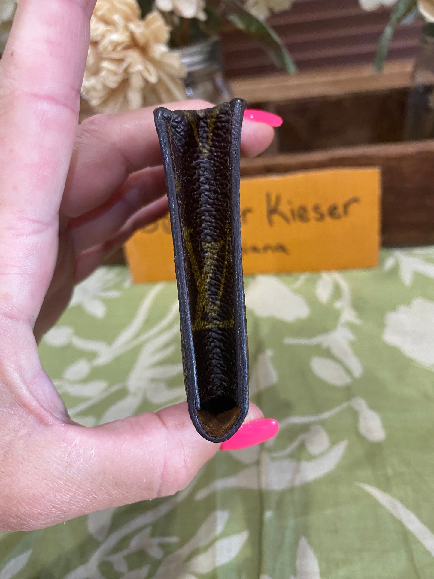 Vintage Simple Glasses Case