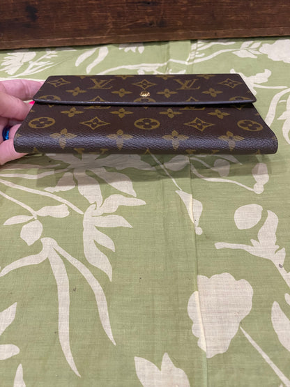 Vintage Passport Wallet Clutch