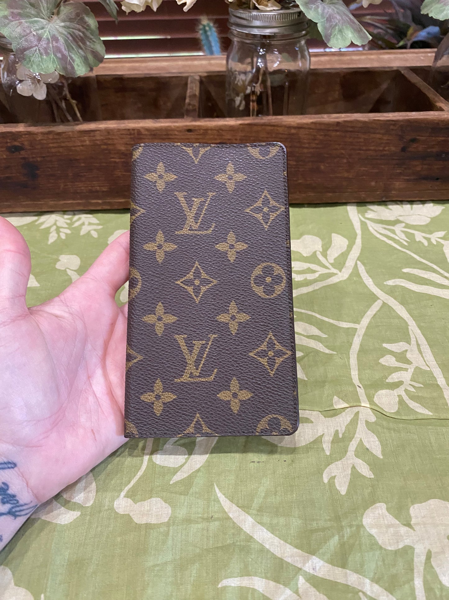 Vintage Checkbook Cover
