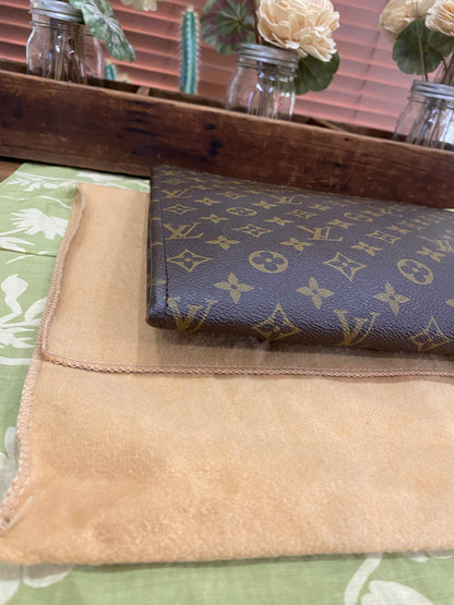 Vintage Porte Document Portfolio Clutch