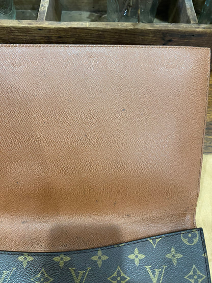 Vintage Porte Document Business Envelope Clutch