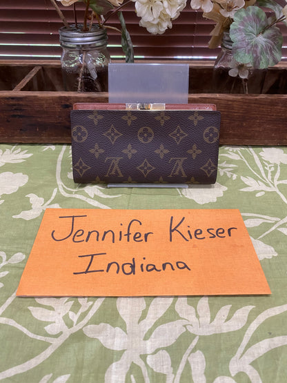 Vintage Kisslock Long Wallet